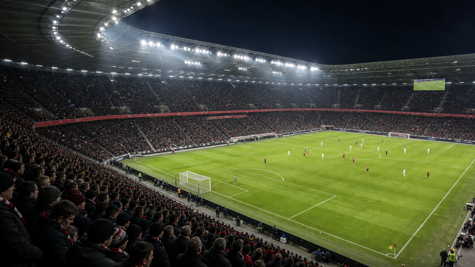 Ligue 1-arena under match