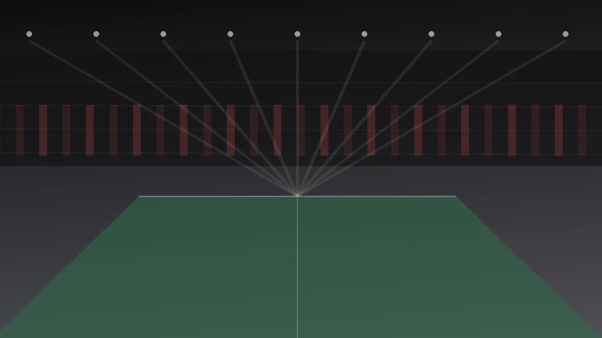Ligue 1-arena under match